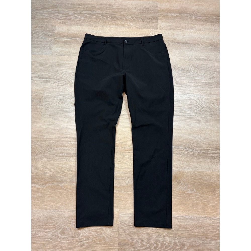 Vuori Meta Technical Performance Pant Men's 38 Color Charcoal Gray